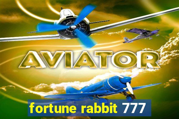 fortune rabbit 777